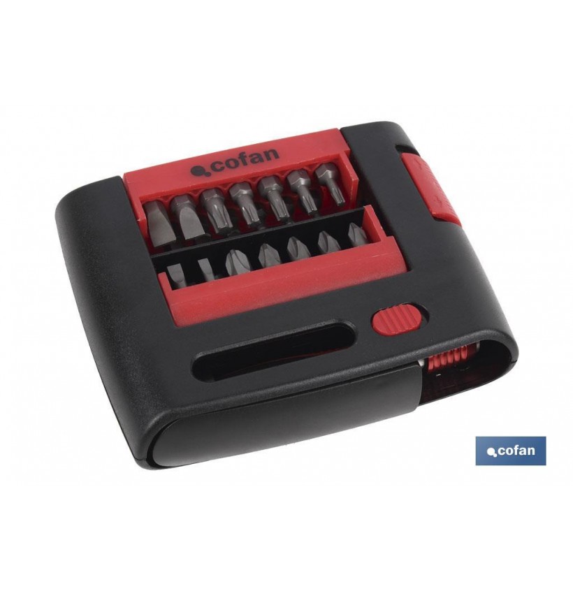 SET PUNTAS ADAPTADOR PH, PZ, TORX, SL  (15 pcs.)