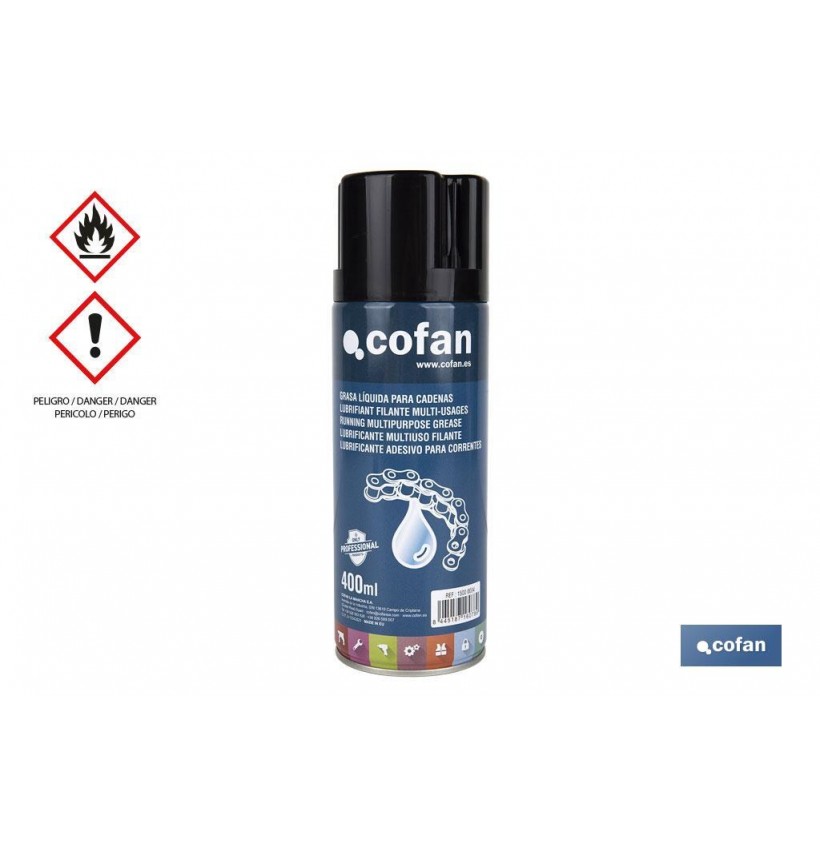 GRASA ADHESIVA PARA CADENAS 400 ML