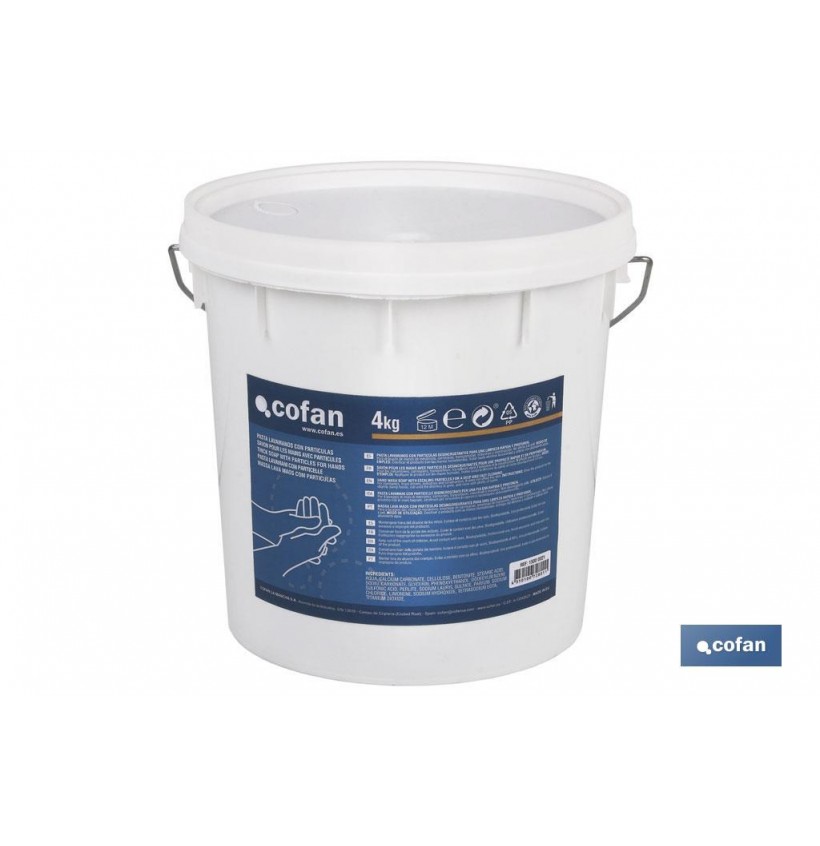 PASTA LAVAMANOS CON PARTICULAS 4KG