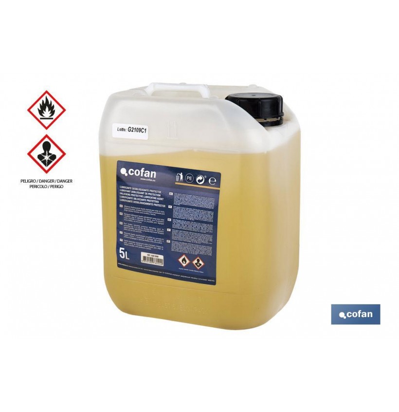 LUBRICANTE DESBLOQUEANTE PROTECTOR COFAN 5 LT