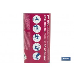 LIMPIADOR ESPUMA POLIURETANO 500ML