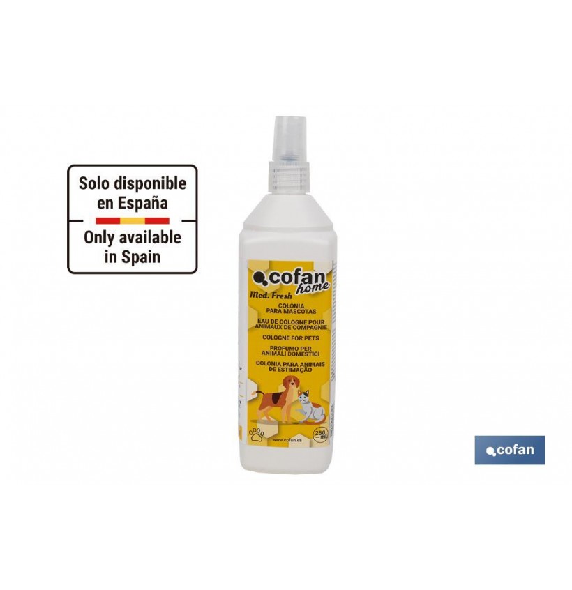 COLONIA MASCOTAS EFECTO REPELENTE 250 ml