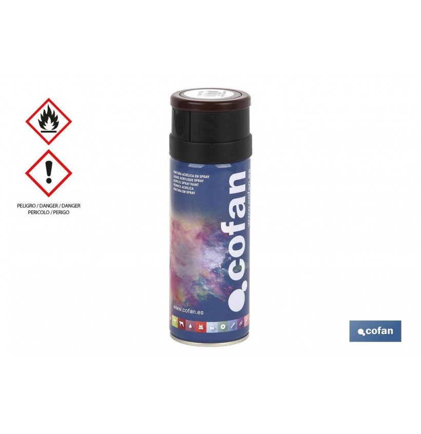 PINTURA ACRIL. 400ML 7011-GRIS HIERRO