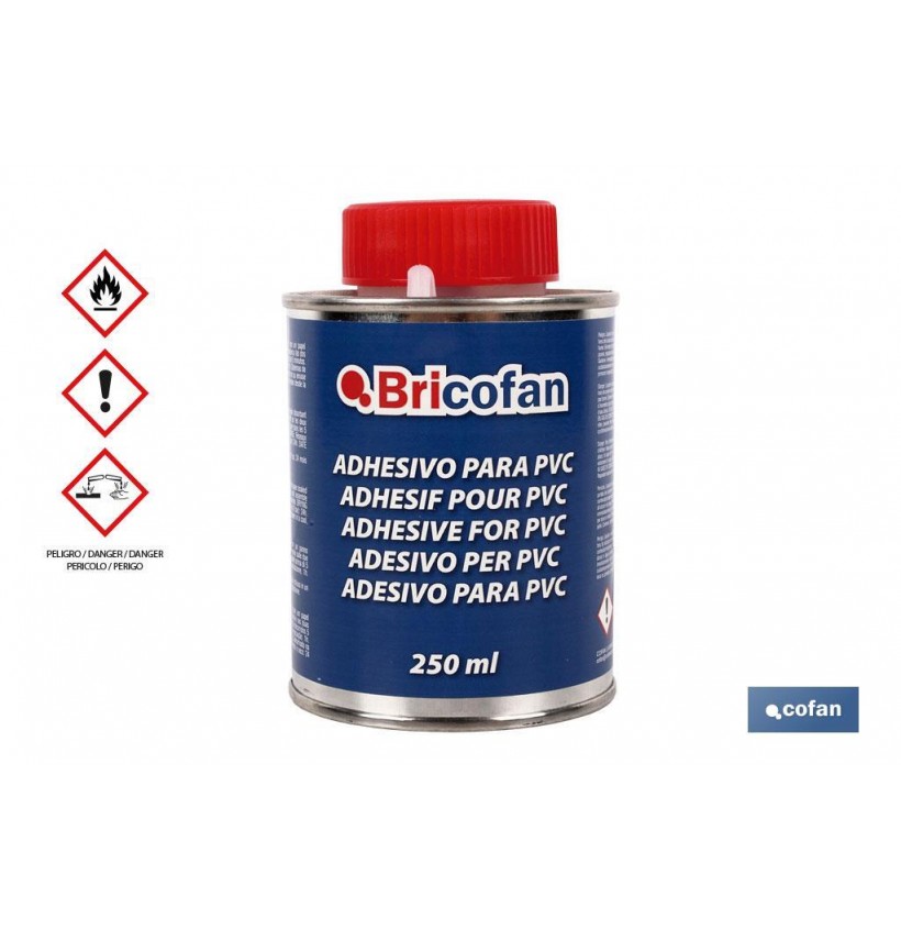 ADHESIVO PARA PVC 250 ML AGUA POTABLE