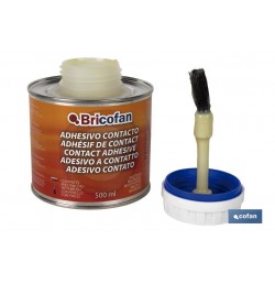 BOTE ADHESIVO CONTACTO BRICOFAN C/PINCEL (500ML)