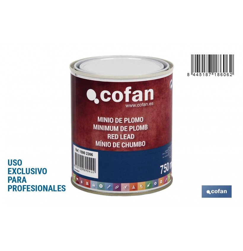 MINIO DE PLOMO 750ML