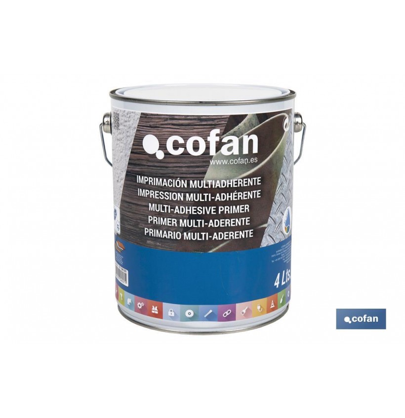 IMPRIMACION MULTIADHERENTE AL AGUA 4 L