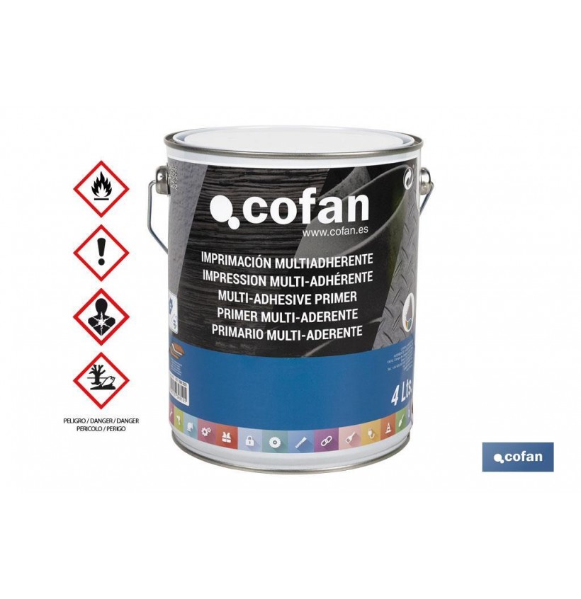 IMPRIMACION MULTIADHERENTE AL DISOLVENTE 4 L