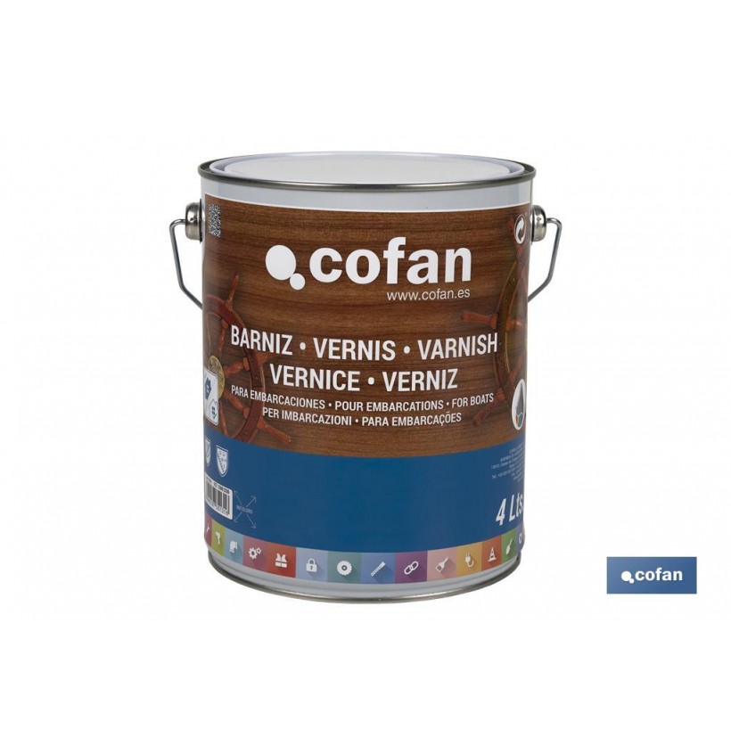 BARNIZ PARA EMBARCACIONES INCOLORO 4 L