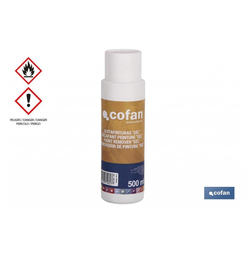 QUITAPINTURAS GEL BRICOFAN (500ML)