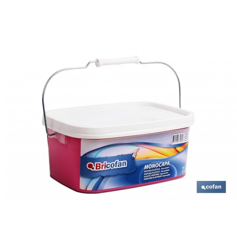 PINTURA PLÁSTICA MONOCAPA Magenta (2,5 LT)