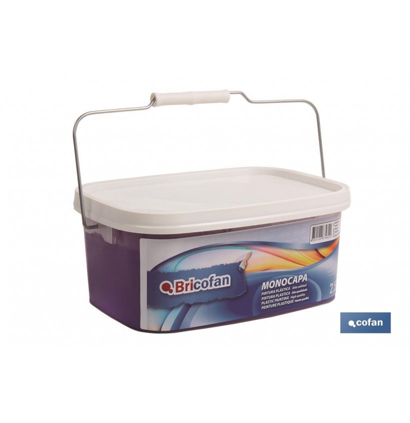 PINTURA PLÁSTICA MONOCAPA Violeta (2,5 LT)