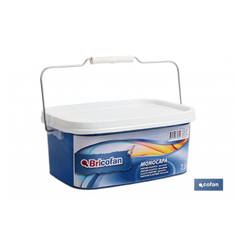 PINTURA PLÁSTICA MONOCAPA Azul Marino (2,5 LT)