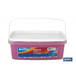 PINTURA PLÁSTICA MONOCAPA Magenta Suave (2,5 LT)