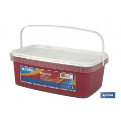 PINTURA PLÁSTICA MONOCAPA Cereza (2,5 LT)
