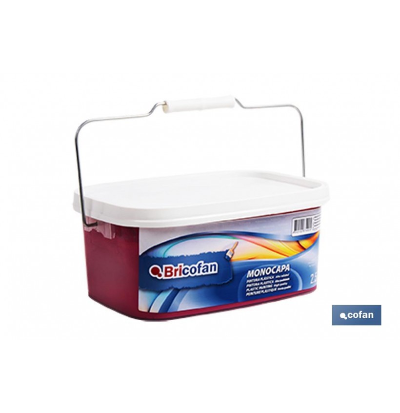 PINTURA PLÁSTICA MONOCAPA Magenta Bohem (2,5 LT)