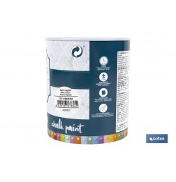 PINTURA A LA TIZA, CHALK PAINT, BLANCO ALGODÓN 750 ML