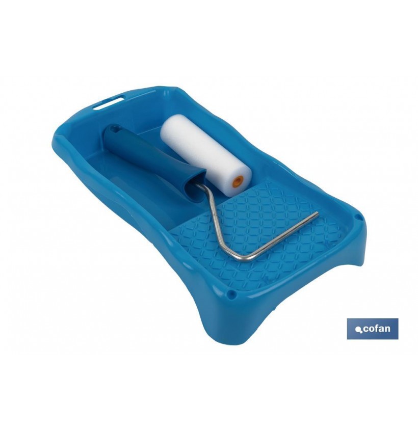 KIT ESMALTAR Rodillo+Cubeta 16 X 31 CM