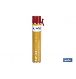ESPUMA POLIURETANO 750ML 45L MANUAL