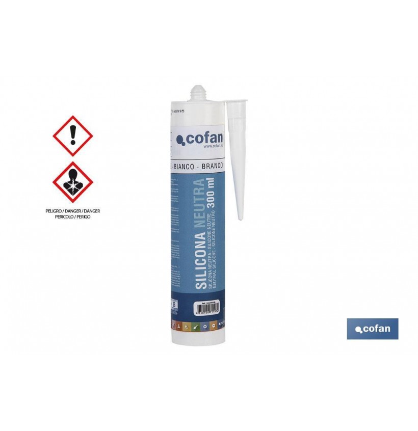 SILICONA NEUTRA 300ML BLANCO