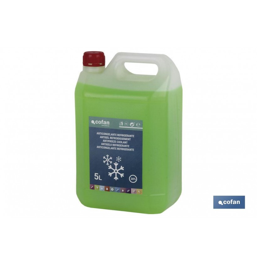 ANTICONGELANTE-REFRIGERANTE 30% 5 L