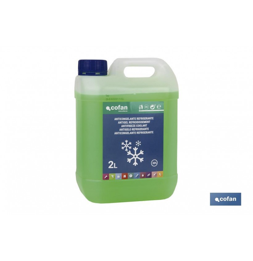 ANTICONGELANTE-REFRIGERANTE 30% 2 L