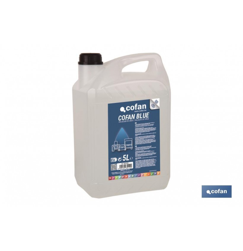 COFAN BLUE SOLUCION DE UREA DE 5 LITROS
