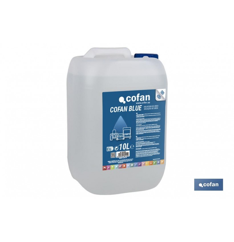 COFAN BLUE SOLUCION DE UREA DE 10 LITROS