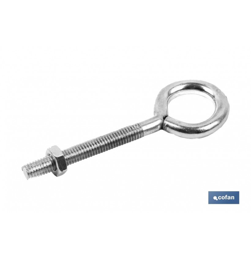 HEMBRILLA CON TUERCA M-4X30
