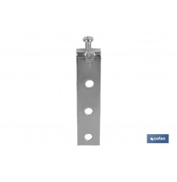 GANCHO COLGADOR ZINCADO CON TORNILLO REGULADOR