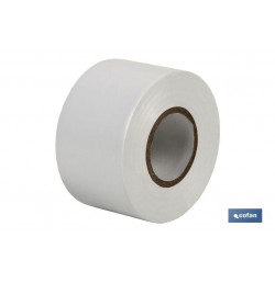 CINTA AISLANTE BLANCA DE 130 MICRAS 50 MM X 33 M