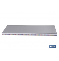 PORTAPRECIOS C/TIRA PARA BANDEJA 1000 X 39 MM