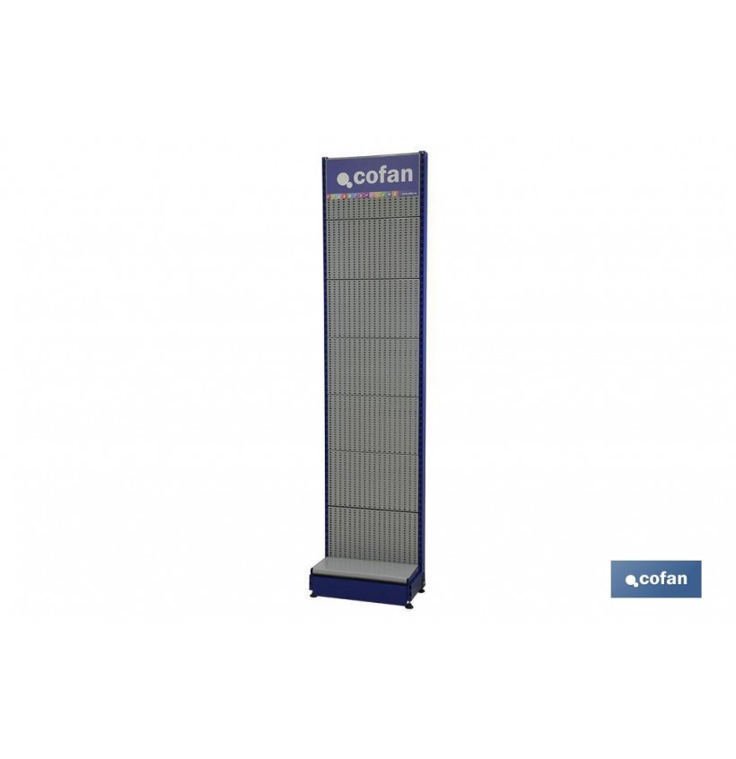 EXPOSITOR VERTICAL PERFORADO 2200x500x460mm