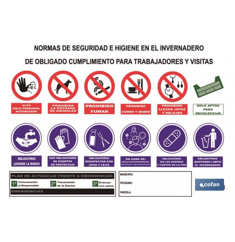 CARTEL MULTISEÑAL 70 X 100 MM