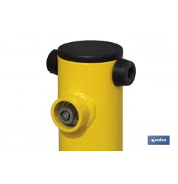 POSTE ABATIBLE PARA PARKING C/CERRADURA