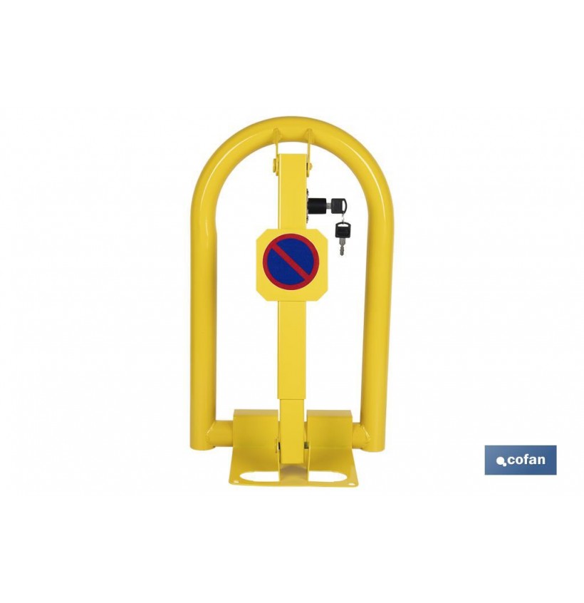 BLOQUEO PARKING AMARILLO 300X500 MM