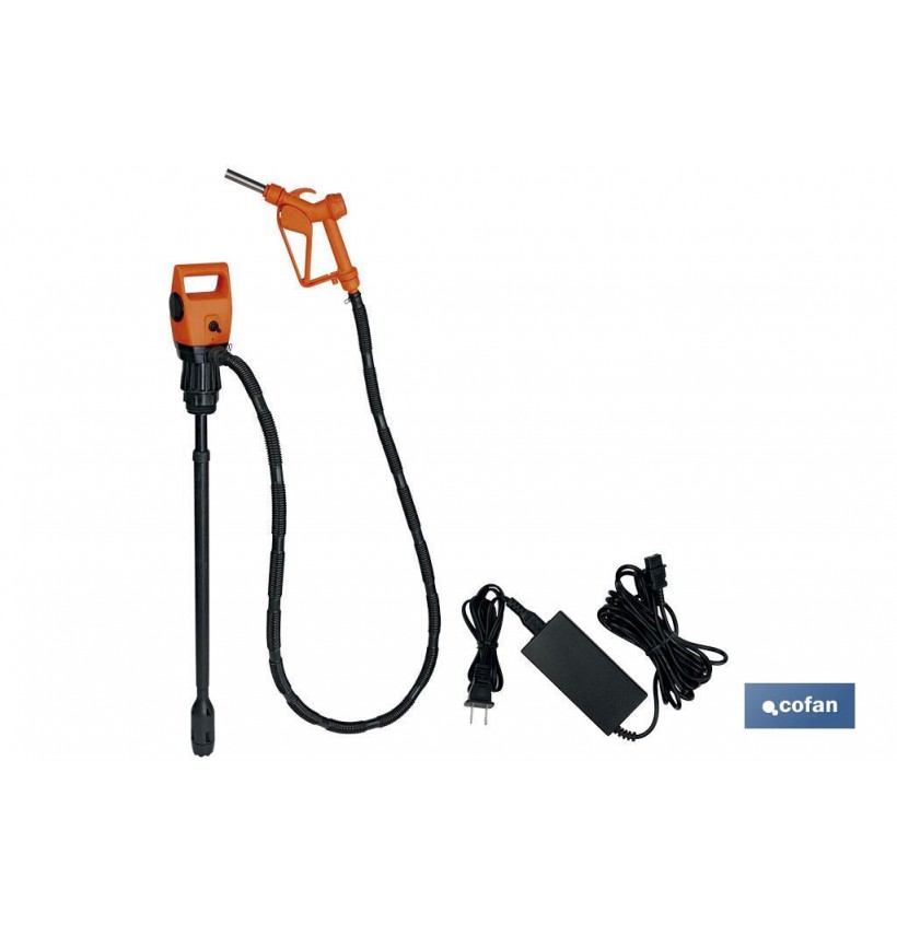 BOMBA ELÉCTRICA + PISTOLA BIDÓN 50/200L 220V AC