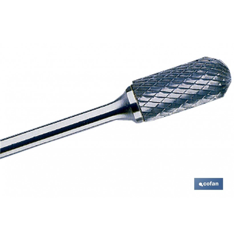 FRESA ROTATIVA CILINDRICA CON RADIO 3mm.