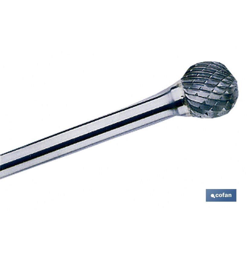 FRESA ROTATIVA ESFÉRICA 19mm.