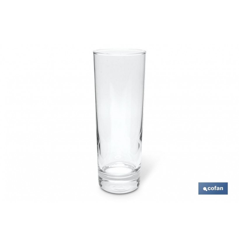 PACK 6 UDS VASO TUBO 31.5 CL MODELO MALBORK  16.6x6cm