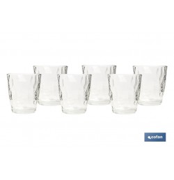 PACK 6 VASOS ALTO VIDRIO 47 CL MODELO JADE