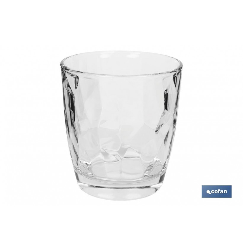 PACK 6 VASOS DE AGUA VIDRIO 30.5 CL MODELO JADE