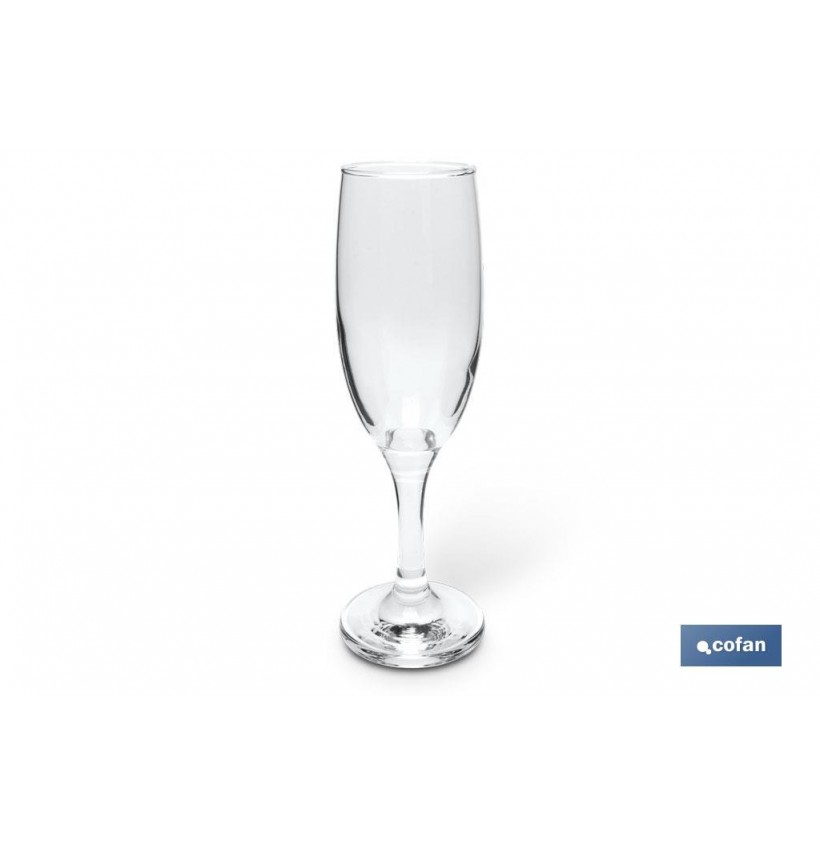 PACK 6 UDS COPA CHAMPAGNE 19 CL MODELO SARBIA