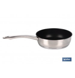 SARTEN INOX INDUC. MODELO POLENTA Ø240 MM