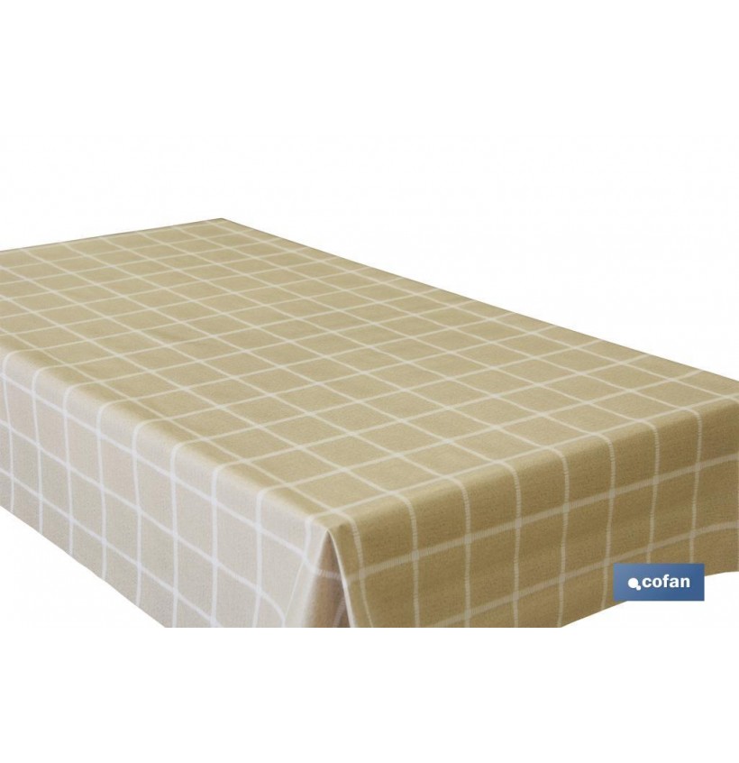 ROLLO HULE  CUADROS 1,40 x 25 mt