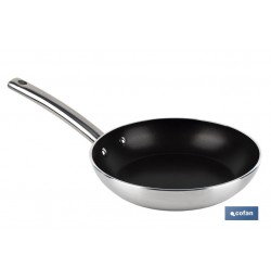 SARTÉN PROFESIONAL 30 CM ALUMINIO Y MANGO ACERO INOXIDABLE TYLER