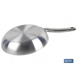 SARTÉN PROFESIONAL 30 CM ALUMINIO Y MANGO ACERO INOXIDABLE TYLER