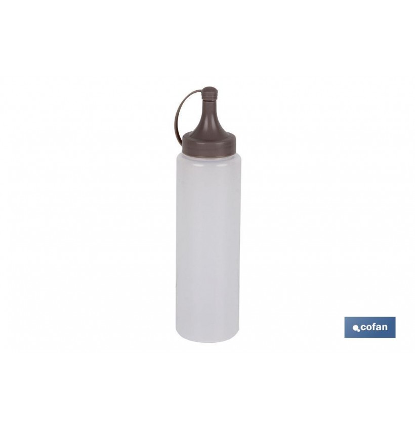BOTELLA ACEITERA MODELO ALBAHACA 250 ML COLOR PIEDRA 5X20 CM VENTA UNITARIA