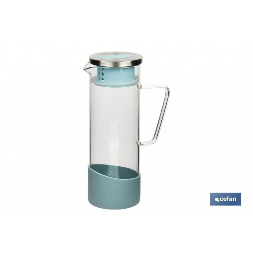JARRA BOROSILICATO  AZUL 1300 ml