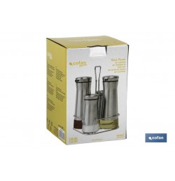 SET ACEITERA  INOX 230ml-120ml